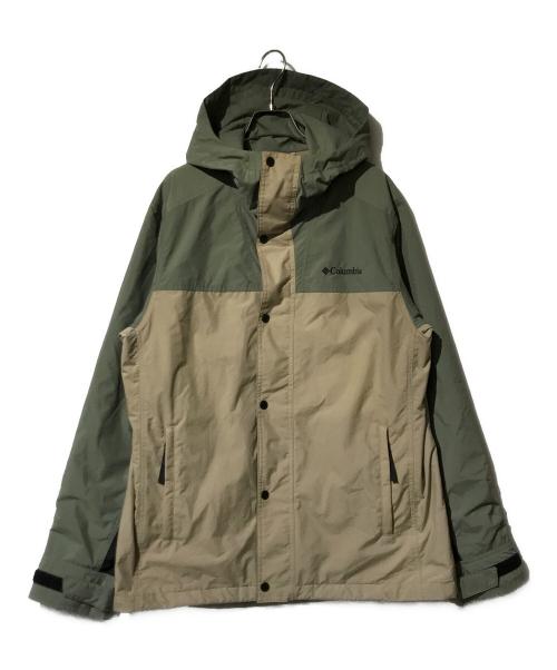 Columbia（コロンビア）Columbia (コロンビア) デクルーズサミットジャケット カーキ×オリーブ サイズ:Lの古着・服飾アイテム
