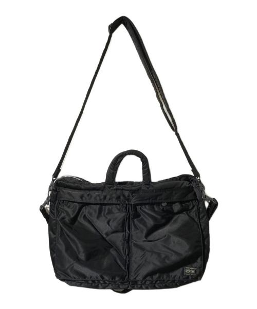 PORTER（ポーター）PORTER (ポーター) TANKER 2WAY SHOULDER BAG ブラックの古着・服飾アイテム