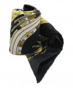 HERMESエルメス）の古着「シルクスカーフ/カレ40」｜ブラック