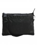 PORTERポーター）の古着「SACOCHE(サコッシュ)」｜ブラック