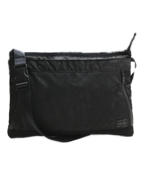 PORTER（ポーター）PORTER (ポーター) SACOCHE(サコッシュ) ブラックの古着・服飾アイテム