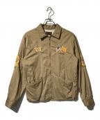 東洋エンタープライズトウヨウエンタープライズ）の古着「Late 1960s Style Cotton Vietnam Jacket “VIETNAM DRAGON”」｜ベージュ
