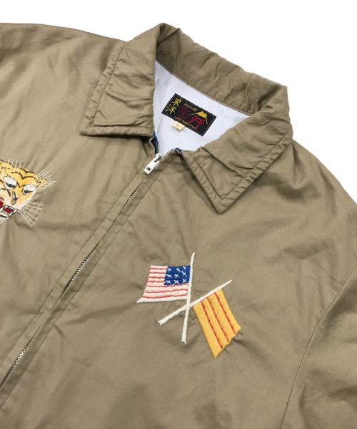 東洋エンタープライズ（トウヨウエンタープライズ）東洋エンタープライズ (トウヨウエンタープライズ) Late 1960s Style Cotton Vietnam Jacket “VIETNAM DRAGON” ベージュ サイズ:Lの古着・服飾アイテム
