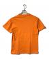stussy (ステューシー) ロゴプリントTシャツ オレンジ サイズ:M：7000円
