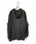 EMPORIO ARMANI (エンポリオアルマーニ) リネンプルオーバーパーカー ブラック サイズ:表記無し：23000円