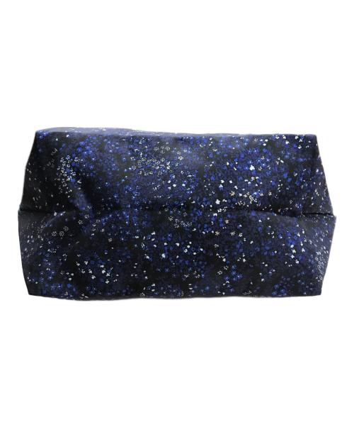 LONGCHAMP（ロンシャン）LONGCHAMP (ロンシャン) Le Pliage Fleur Large Shoulder Tote（リ　プリアージュ　フルール　ラージ　ショルダー　トート） ブルーの古着・服飾アイテム