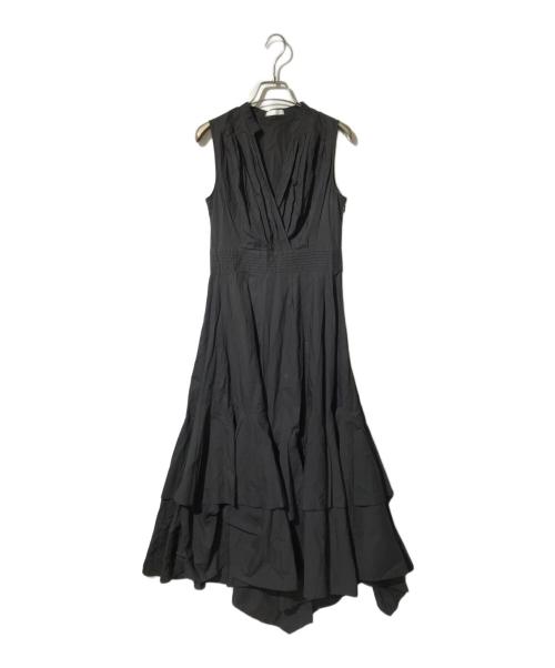 L'Or（ロル）L'Or (ロル) Volume Shirt Dress black ブラック サイズ:Ｍの古着・服飾アイテム