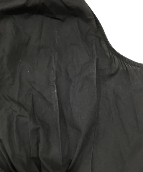 L'Or（ロル）L'Or (ロル) Volume Shirt Dress black ブラック サイズ:Ｍの古着・服飾アイテム