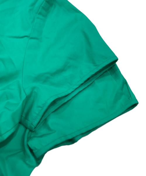 TOMORROW LAND collection（トゥモローランドコレクション）TOMORROW LAND collection (トゥモローランドコレクション) ドッピオタイプライター バックリボンワンピース グリーン サイズ:36の古着・服飾アイテム