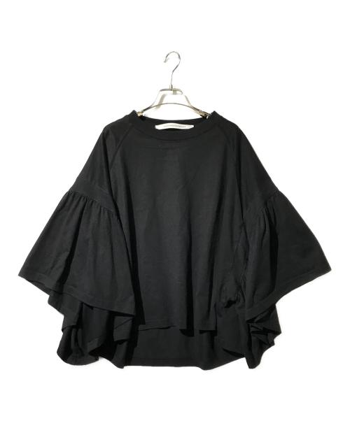 COGTHEBIGSMOKE（コグザビッグスモーク）COGTHEBIGSMOKE (コグザビッグスモーク) LAURA GATHERED SLV TOP ブラック サイズ:表記なしの古着・服飾アイテム