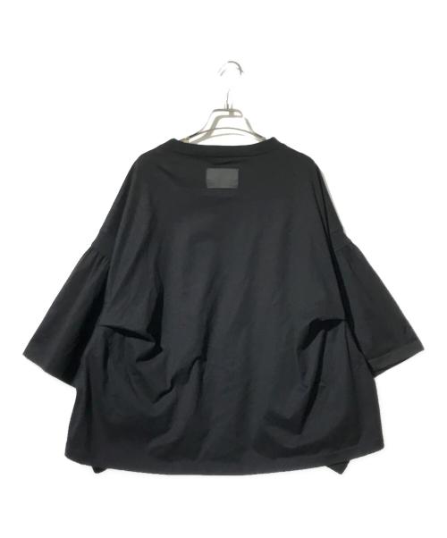 COGTHEBIGSMOKE（コグザビッグスモーク）COGTHEBIGSMOKE (コグザビッグスモーク) LAURA GATHERED SLV TOP ブラック サイズ:表記なしの古着・服飾アイテム