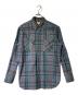 SUGAR CANE（シュガーケーン）の古着「チェックウエスタンシャツ」｜ブルー