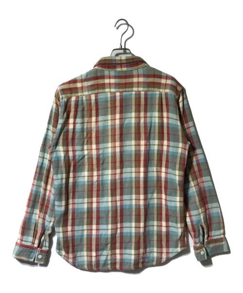 FIVE BROTHER（ファイブブラザー）FIVE BROTHER (ファイブブラザー) チェックネルシャツ マルチカラー サイズ:Ｌの古着・服飾アイテム