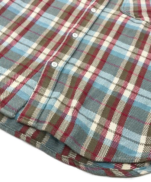 FIVE BROTHER（ファイブブラザー）FIVE BROTHER (ファイブブラザー) チェックネルシャツ マルチカラー サイズ:Ｌの古着・服飾アイテム