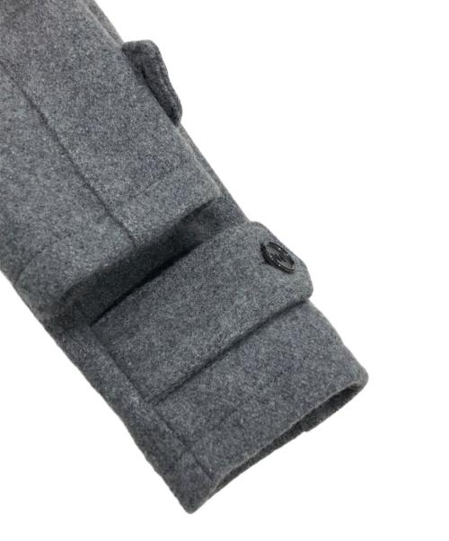 AKM（エーケーエム）AKM (エーケーエム) Pコート グレー サイズ:Lの古着・服飾アイテム