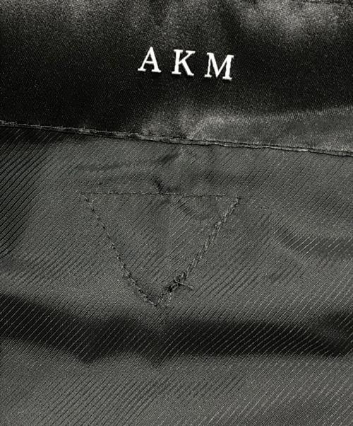 AKM（エーケーエム）AKM (エーケーエム) Pコート グレー サイズ:Lの古着・服飾アイテム