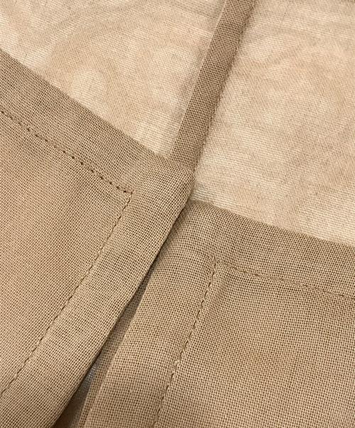 mikako nakamura（ミカコ ナカムラ）mikako nakamura (ミカコ ナカムラ) シアーロングカーディガン ブラウン サイズ:38の古着・服飾アイテム