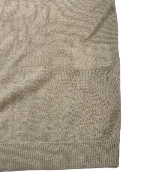 l'heritage martinique（レリタージュ マルティニーク）l'heritage martinique (レリタージュ マルティニーク) シルクブレンドニットカーディガン ベージュ サイズ:表記なしの古着・服飾アイテム