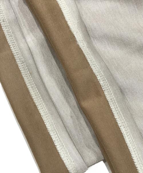 HERMES（エルメス）HERMES (エルメス) セリエワッペン付きワイドイージーパンツ ベージュ サイズ:34の古着・服飾アイテム