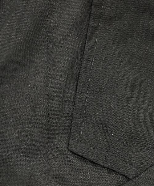 Spick and Span（スピック＆スパン）Spick and Span (スピックアンドスパン) ラミーミックスシアージャケット ブラック サイズ:38の古着・服飾アイテム