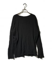 Spick and Span（スピック＆スパン）の古着「コットンクレープルーズプルオーバー」｜ブラック