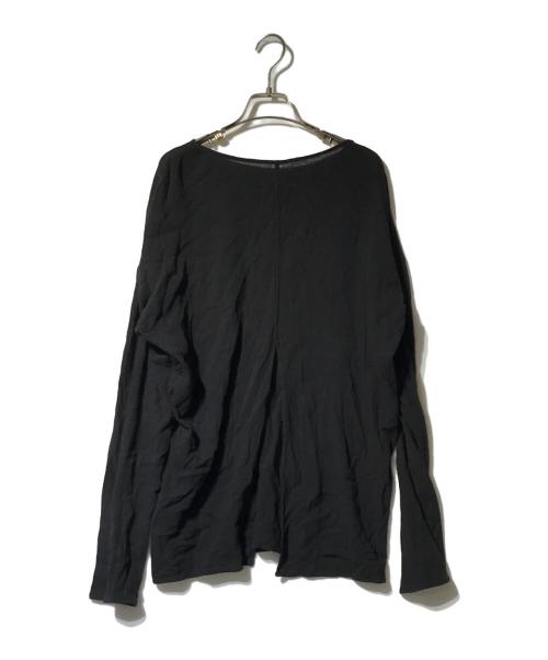 Spick and Span（スピック＆スパン）Spick and Span (スピックアンドスパン) コットンクレープルーズプルオーバー ブラック サイズ:Fの古着・服飾アイテム