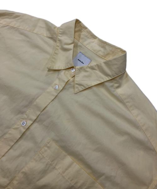 Spick and Span（スピック＆スパン）Spick and Span (スピックアンドスパン) 50コットンオーバーシャツ イエロー サイズ:Fの古着・服飾アイテム