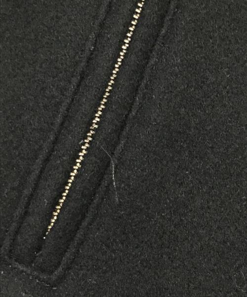 Mr.Gentleman（ミスタージェントルマン）Mr.Gentleman (ミスタージェントルマン) ウールライダースPコート ブラック サイズ:Mの古着・服飾アイテム