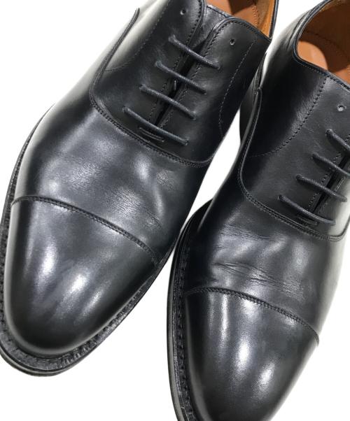 Jalan Sriwijaya（ジャランスリウァヤ）Jalan Sriwijaya (ジャランスリウァヤ) バンドンストレートチップシューズ/	Bandung ブラック サイズ:9 1/2の古着・服飾アイテム