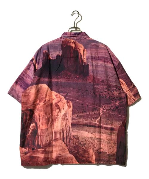 GENERAL INDEX（ジェネラル インデックス）GENERAL INDEX (ジェネラル インデックス) UNITED ARROWS (ユナイテッドアローズ) SONS (サンズ) 総柄シャツ パープル サイズ:XLの古着・服飾アイテム