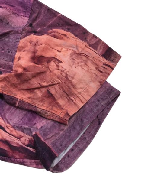 GENERAL INDEX（ジェネラル インデックス）GENERAL INDEX (ジェネラル インデックス) UNITED ARROWS (ユナイテッドアローズ) SONS (サンズ) 総柄シャツ パープル サイズ:XLの古着・服飾アイテム