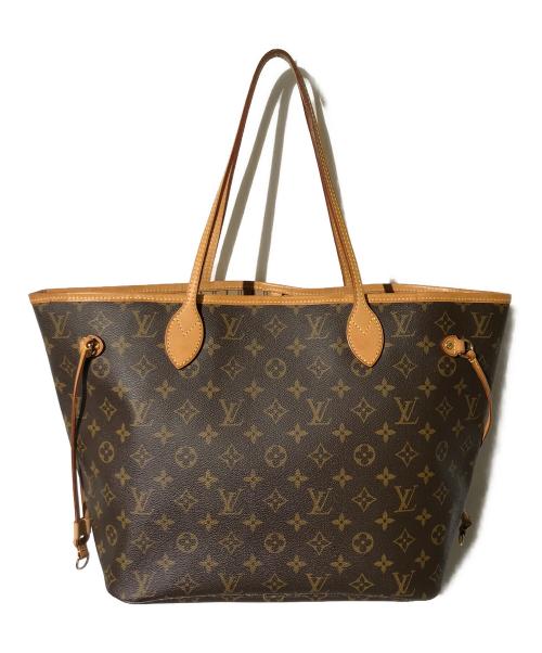 LOUIS VUITTON（ルイ ヴィトン）LOUIS VUITTON (ルイ ヴィトン) トートバッグ/モノグラム/ネヴァーフルMM ブラウンの古着・服飾アイテム