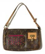 LOUIS VUITTONルイ ヴィトン）の古着「ポシェット/モノグラム・ペルフォ」｜ブラウン