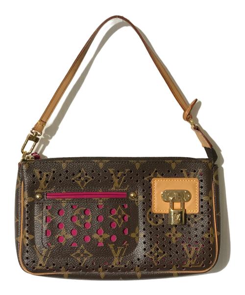 LOUIS VUITTON（ルイ ヴィトン）LOUIS VUITTON (ルイ ヴィトン) ポシェット/モノグラム・ペルフォ ブラウンの古着・服飾アイテム