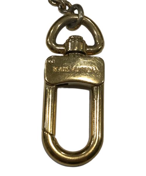 LOUIS VUITTON（ルイ ヴィトン）LOUIS VUITTON (ルイ ヴィトン) シェンヌ アノクレ キーリング キーホルダー ゴールドの古着・服飾アイテム