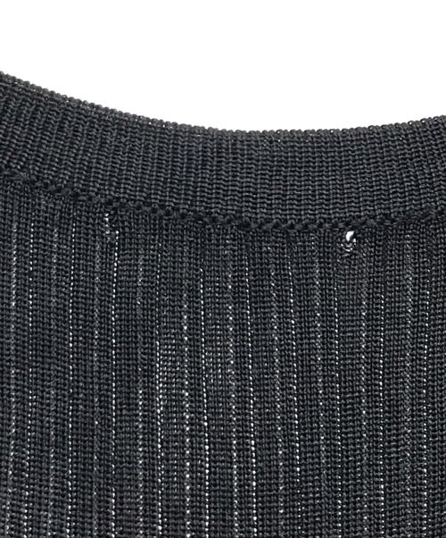 GUCCI（グッチ）GUCCI (グッチ) レーヨンタンクトップ ブラック サイズ:38の古着・服飾アイテム