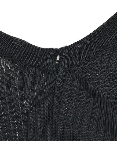 GUCCI（グッチ）GUCCI (グッチ) レーヨンタンクトップ ブラック サイズ:38の古着・服飾アイテム