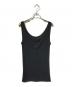 GUCCI (グッチ) レーヨンタンクトップ ブラック サイズ:38：6000円