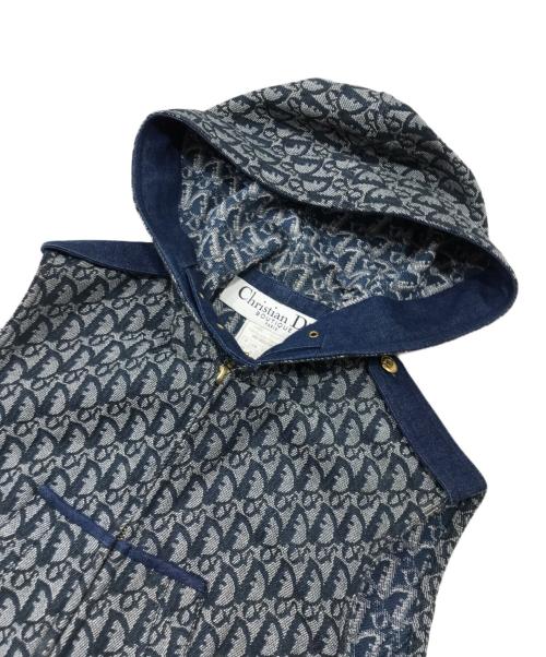 Christian Dior（クリスチャン ディオール）Christian Dior (クリスチャン ディオール) トロッター柄ベスト ネイビー サイズ:36の古着・服飾アイテム
