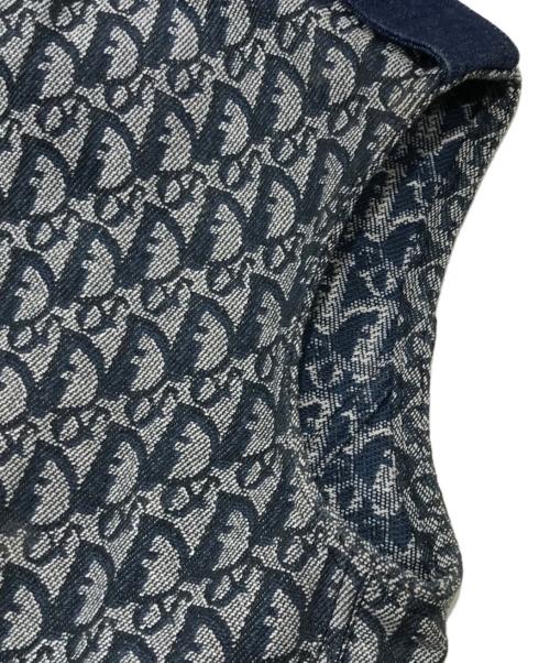 Christian Dior（クリスチャン ディオール）Christian Dior (クリスチャン ディオール) トロッター柄ベスト ネイビー サイズ:36の古着・服飾アイテム