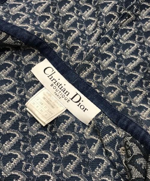 Christian Dior（クリスチャン ディオール）Christian Dior (クリスチャン ディオール) トロッター柄ベスト ネイビー サイズ:36の古着・服飾アイテム