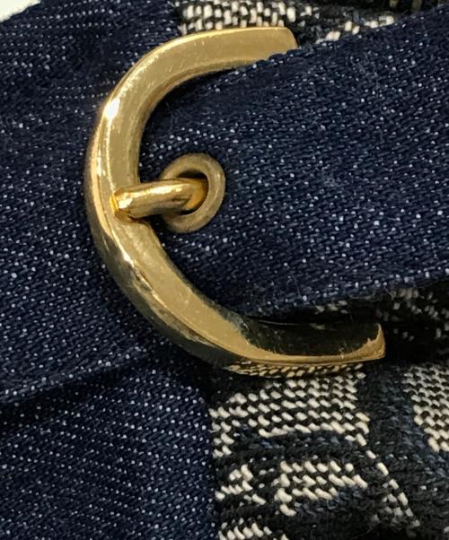 Christian Dior（クリスチャン ディオール）Christian Dior (クリスチャン ディオール) トロッター柄ベスト ネイビー サイズ:36の古着・服飾アイテム