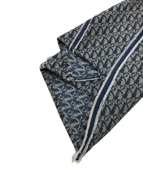 Christian Dior（クリスチャン ディオール）Christian Dior (クリスチャン ディオール) トロッター柄スカート ネイビー サイズ:36の古着・服飾アイテム