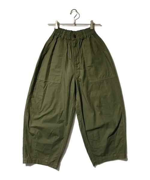 HARVESTY（ハーベスティー）HARVESTY (ハーベスティー) CIRCUS FATIGUE PANTS（サーカス　ファティーグ　パンツ） オリーブ サイズ:Lの古着・服飾アイテム