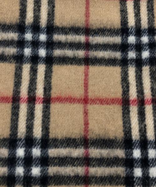 BURBERRY LONDON（バーバリーロンドン）BURBERRY LONDON (バーバリーロンドン) ウールマフラー アイボリーの古着・服飾アイテム