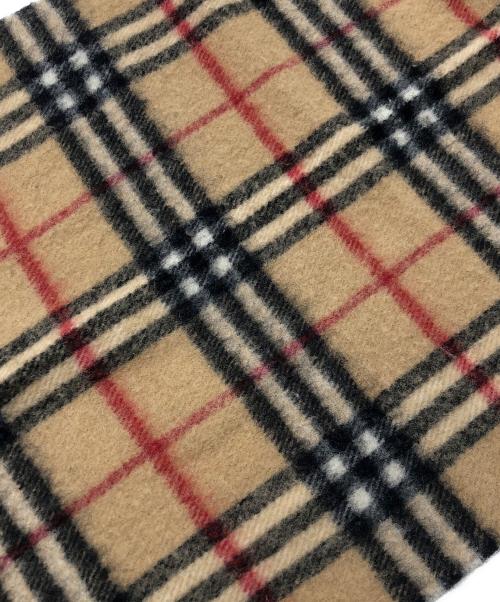 BURBERRY LONDON（バーバリーロンドン）BURBERRY LONDON (バーバリーロンドン) ウールマフラー アイボリーの古着・服飾アイテム