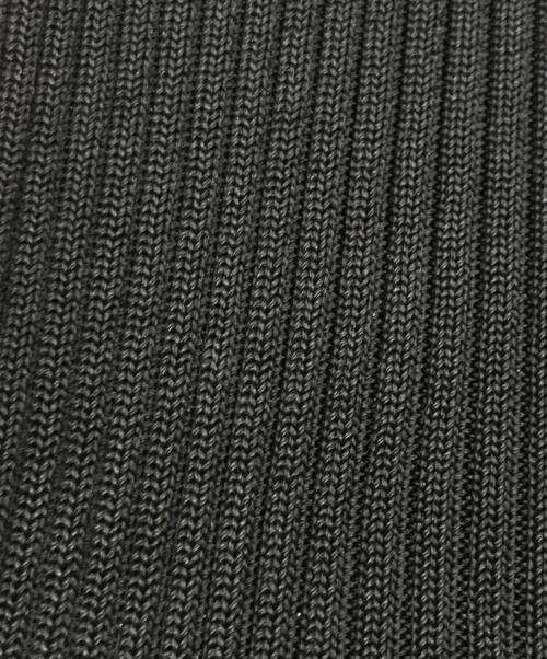 CHANEL（シャネル）CHANEL (シャネル) レーヨンリブニットキャミソール ブラック サイズ:38の古着・服飾アイテム