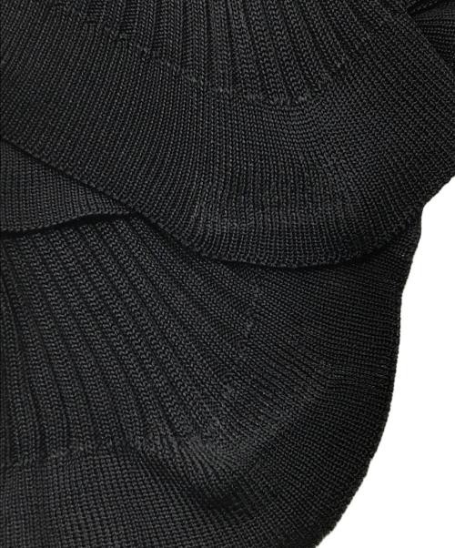 CHANEL（シャネル）CHANEL (シャネル) レーヨンリブニットキャミソール ブラック サイズ:38の古着・服飾アイテム