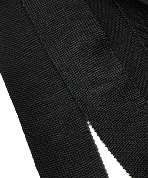 CHANEL（シャネル）CHANEL (シャネル) レーヨンリブニットキャミソール ブラック サイズ:38の古着・服飾アイテム