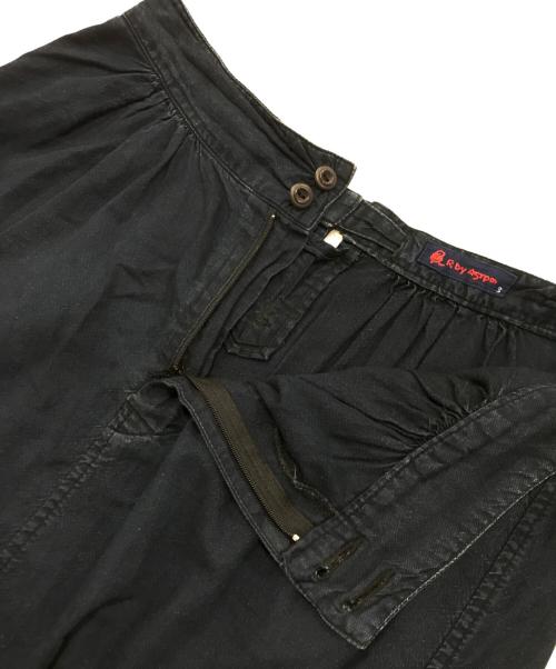 45rpm（45アールピーエム）45rpm (45アールピーエム) 藍染デニムスカート インディゴ サイズ:3の古着・服飾アイテム